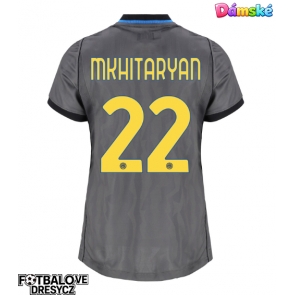 Inter Milan Henrikh Mkhitaryan #22 Dámské Alternativní Dres 2026-27 Krátký Rukáv